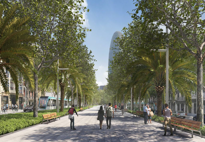 Alstom instalará su novedosa tecnología sin catenaria en la conexión del tranvía de Barcelona